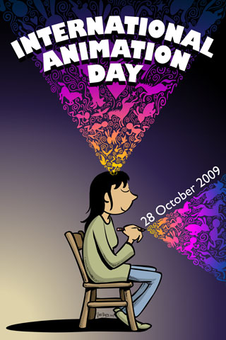091028 - 今天是國際動畫日「INTERNATIONAL ANIMATION DAY 2009」