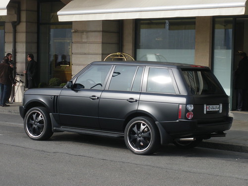 Magnificent and rare fully tuned Range Rover SUV - The Renegade! Geneva - Switzerland - 01/11/2009!