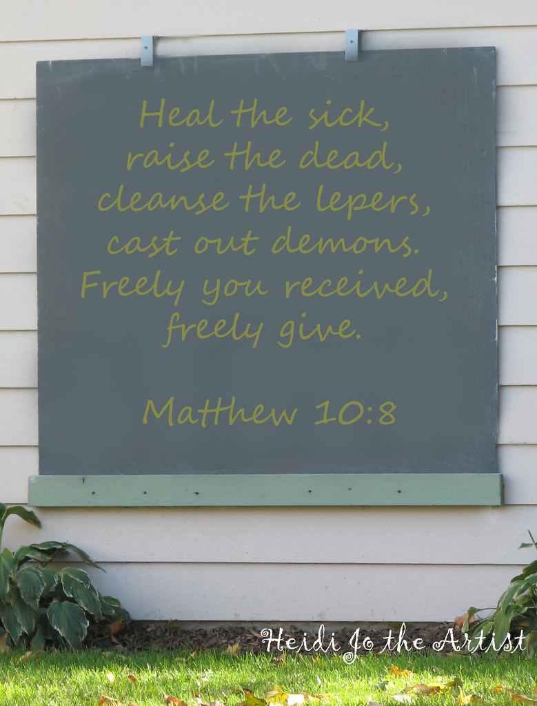 Matthew 10:8