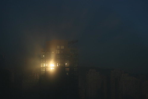 Foggy Boxing Day in Vancouver