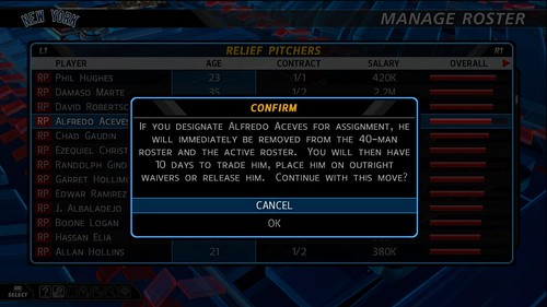 MLB 10: The Show Designated For Assignment