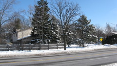 Wintertime in Deerfield Illinois. Thursday, February 11th 2010.