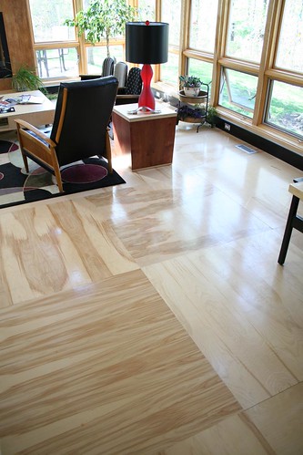 plywood floors
