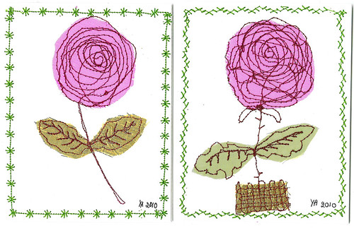 Rose postcards #9 & #10 (Photo by iHanna - Hanna Andersson)