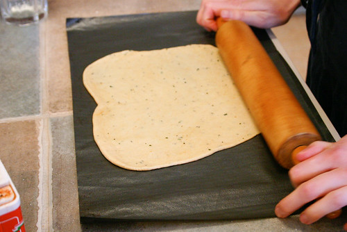 Roll out the flatbread