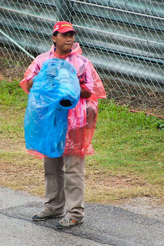Plastic rain protection