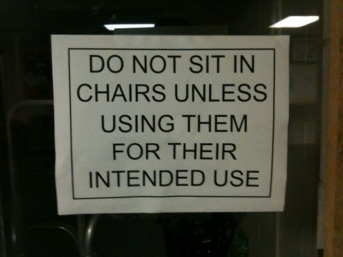 You mean, like, sitting?