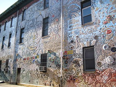 Isaiah Zagar mosaics, South Street, Philadelphia