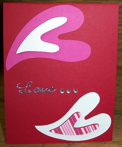 Valentine Card With Sizzix Die