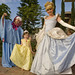 Emma with Cinderella and Fairy Godmother