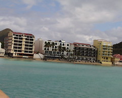 Waterfront at Phillipsburg, Sint Maarten the Dutch half