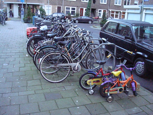 Bicicletas na Holanda: cultura de pai pra filho