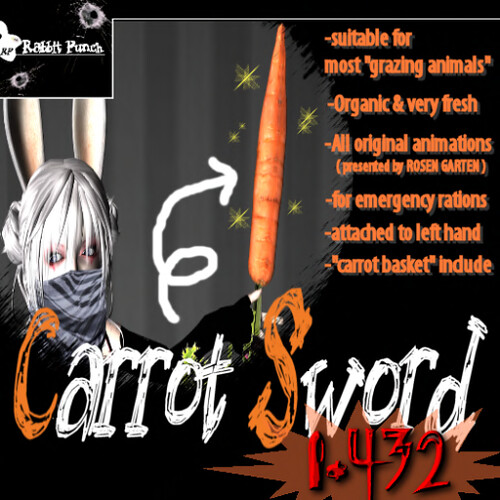 *Rabbit Punch* Carrot Sword