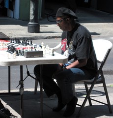 chess in the French Quarter (c2010 FK Benfield)