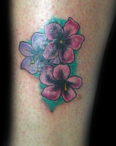  tatuaje tapado flores Pupa tattoo Granada 