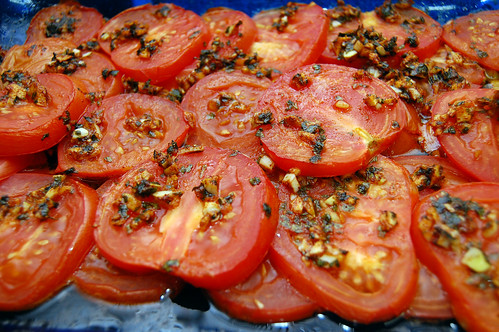 Baked Tomatoes With Cilantro