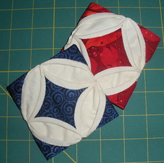 Cathedral Window Pouches