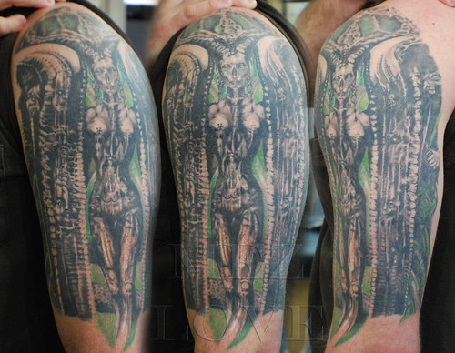  H. R. Giger tattoo 