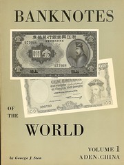 Sten Banknotes of the World Volume 1