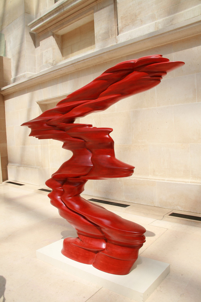 Tony Cragg in Louvre