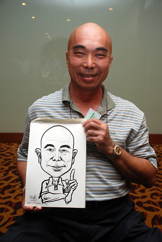Caricature live sketching for Rheen Manufacturing Company (Singapore) Pte Ltd  - 10