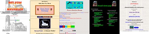 Some GeoCities pages
