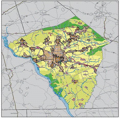 designated growth and conservation areas (by: Lancaster County Planning Commission)