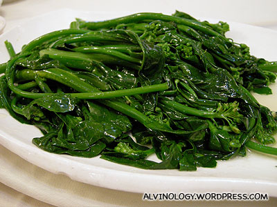 Jade green veggies