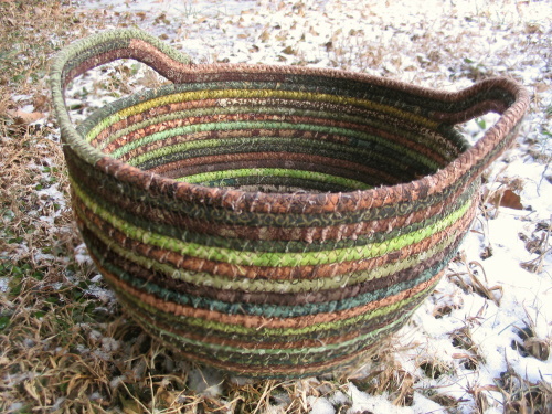 Brown Cord Basket