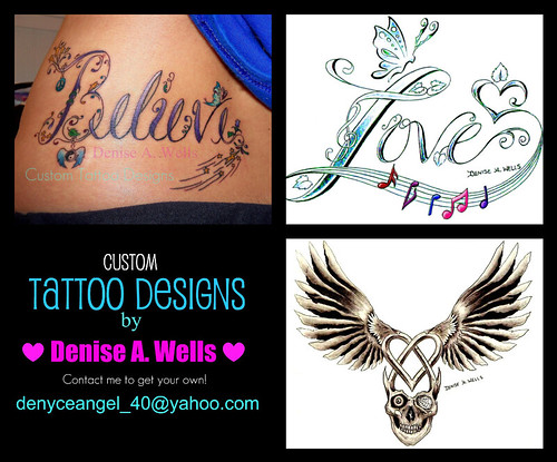Believe Tattoo Design by Denise A Wells share