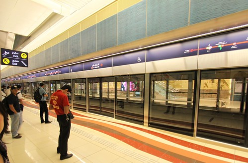 Inside Dubai Metro Station Union Square
