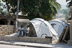 ShelterBox tents, Carrefour