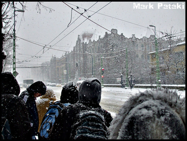 Budapest im Schnee