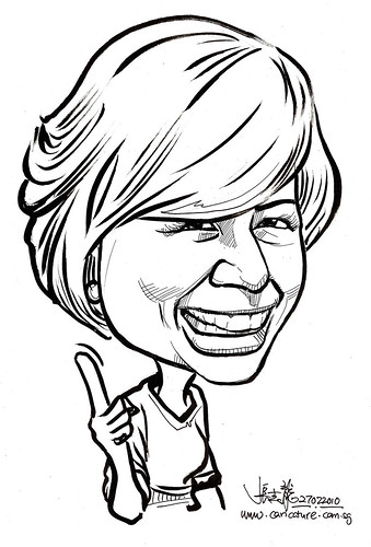 Caricature for K C Dat -  Nancy