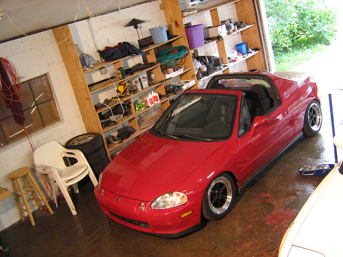 FS FT Milano Red 93 Del Sol S SWAPPED BOOSTED STANCED HondaTech