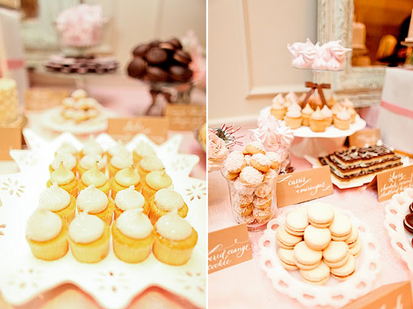 Desserts from One Girl Cookie - The Wedding Party