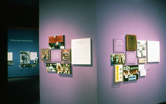 First Ladies Political Role and Public Image exhibit installation 1992 by national museum of american history