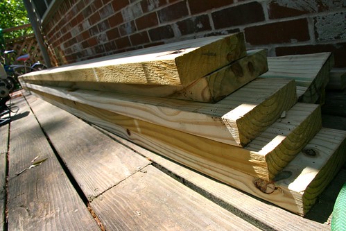 lumber for the sandbox