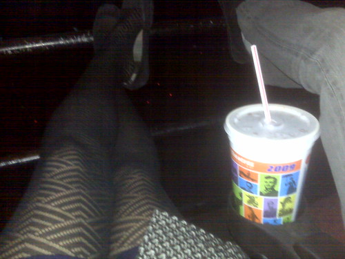 the only place to sit at the theater!
