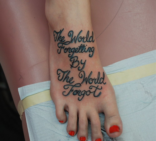 poems for tattoos. Tattoo I did on my girlfriend.