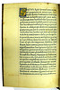 Decorated initial in Polentonus, Sicco: Vita S. Antonii de Padua. Sp Coll Hunterian By.3.12.