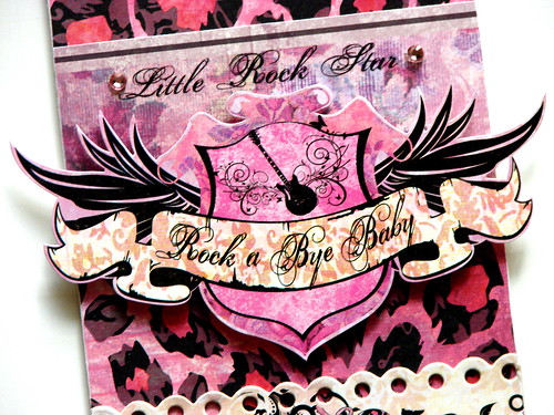 BE Latynn Doorhanger using Melange's Rock a Bye Baby Collection