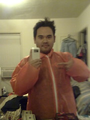 Orange jumpsuit for rally tomorrow #teamconan