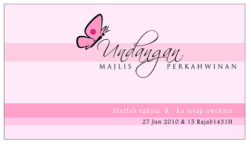 Kad02 2010 Malay Wedding Card