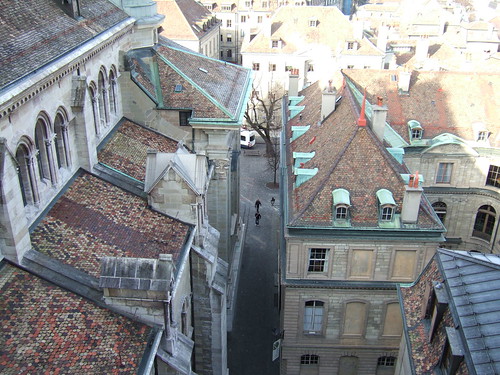 Geneva from Top of Cathedral