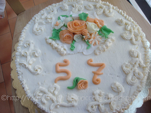 Torta Delizia decorata