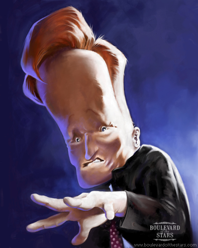 Conan O'Brien Caricature