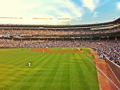 The View From My Seat:  Wrigley Field:  Cubs - Yankees - #Yearofbaseball #WrigleyField