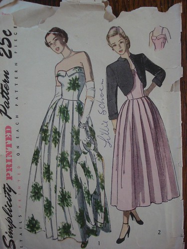 latest formal dress patterns. 50s strapless formal dress
