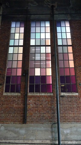 Colored glass windows